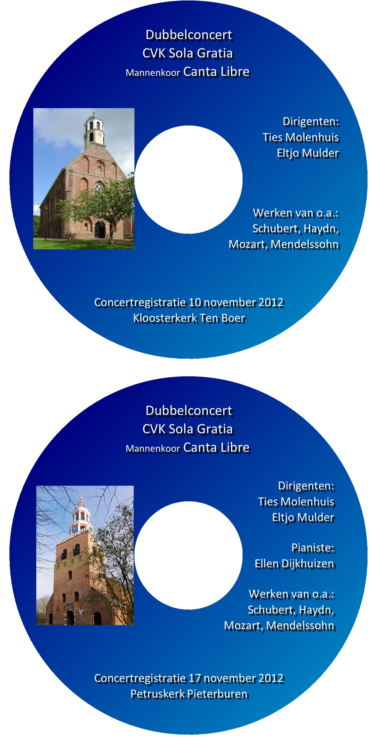 CD Dubbelconcert 2012 CD Dubbelconcert 2012